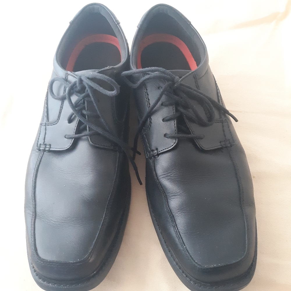 Rockport Black Lace Derby Oxfort Shoes 13